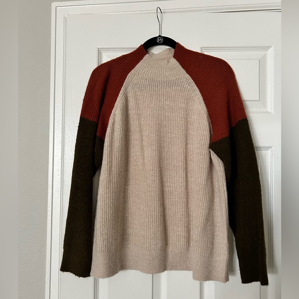 Lush mock neck sweater